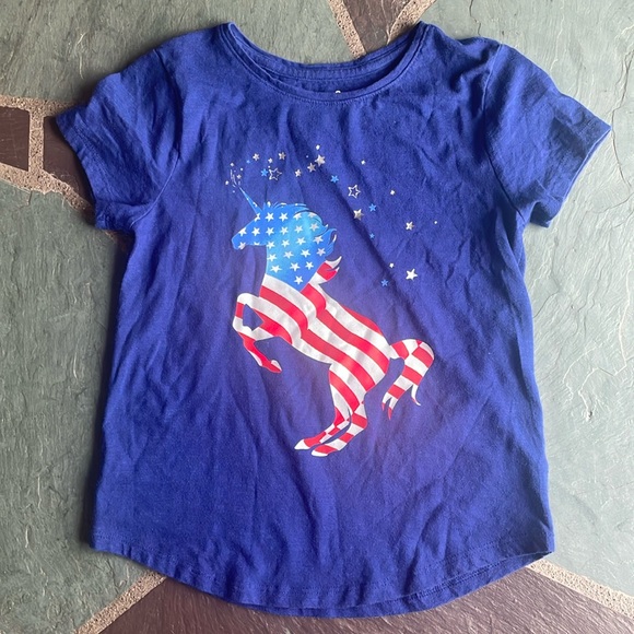 Red White and Blue Horse T-Shirtirt - Picture 1 of 3